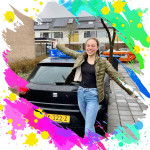 Jackey van de Burg 1x geslaagd 1-2-2022